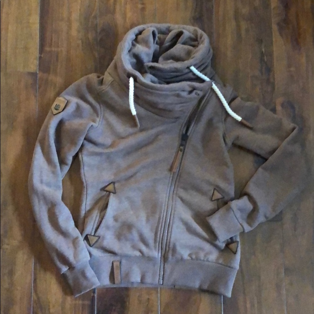 NAKETANO zip up sweatshirt jacket